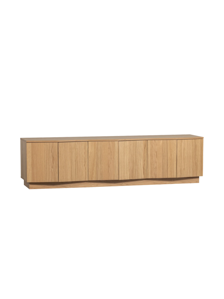 Grosses, nachhaltiges Design Lowboard „Zumba“, 6-türig De Eekhoorn