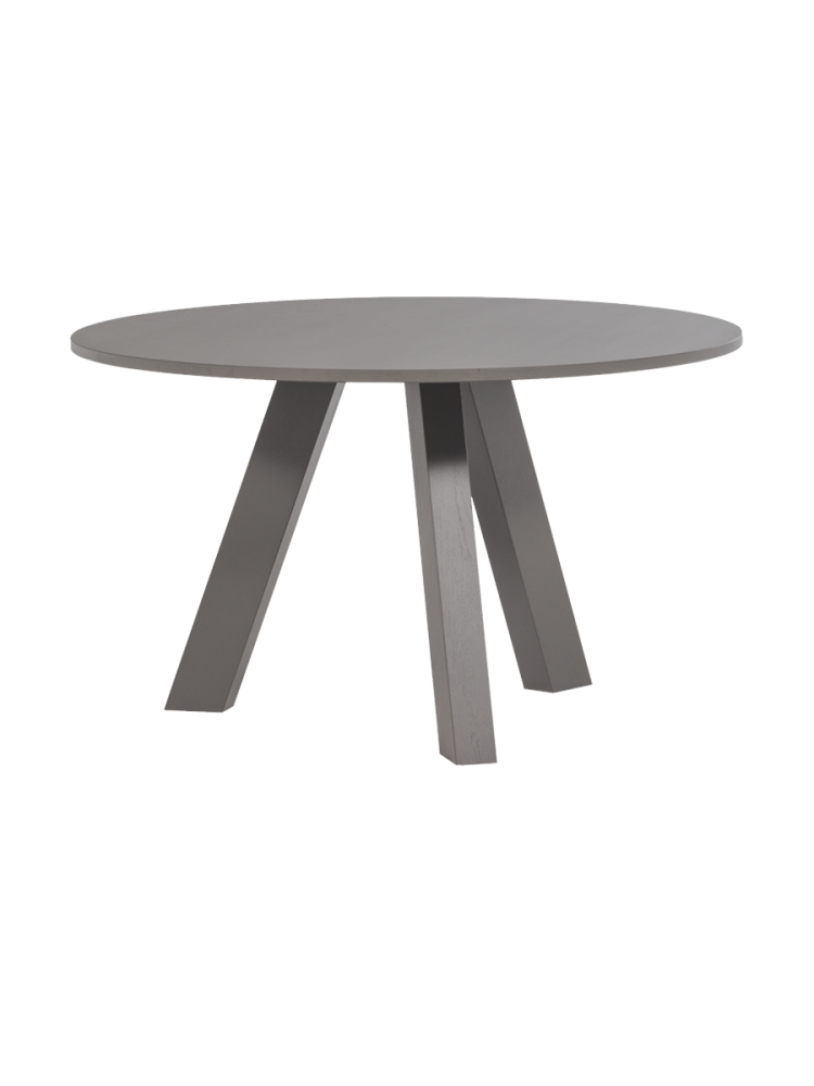 Massiver, runder Design Esstisch „Rhondal“, verschiedene Grössen De Eekhoorn