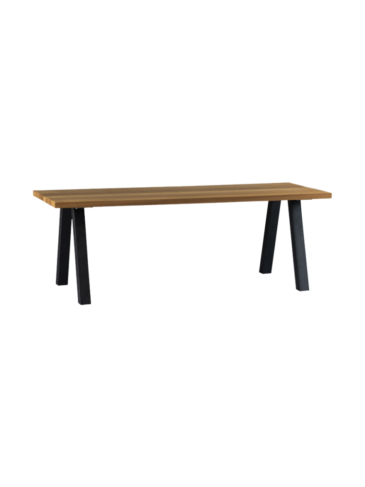 Rechteckiger Design Gartentisch „Tablo“ 210 x 81 cm De Eekhoorn