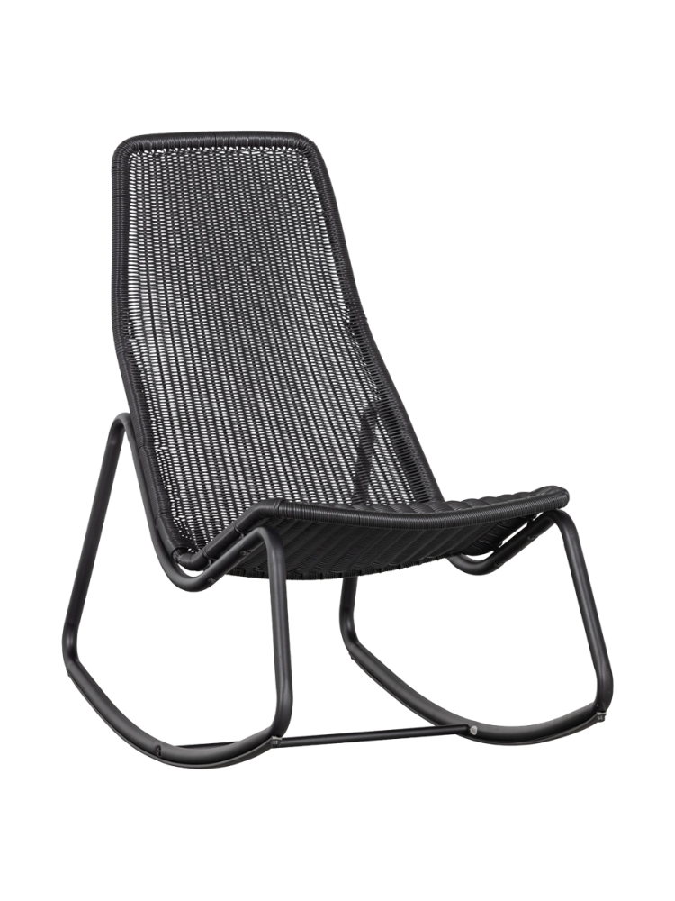 mutoni - Schaukelstuhl Tom, One Size, Schwarz