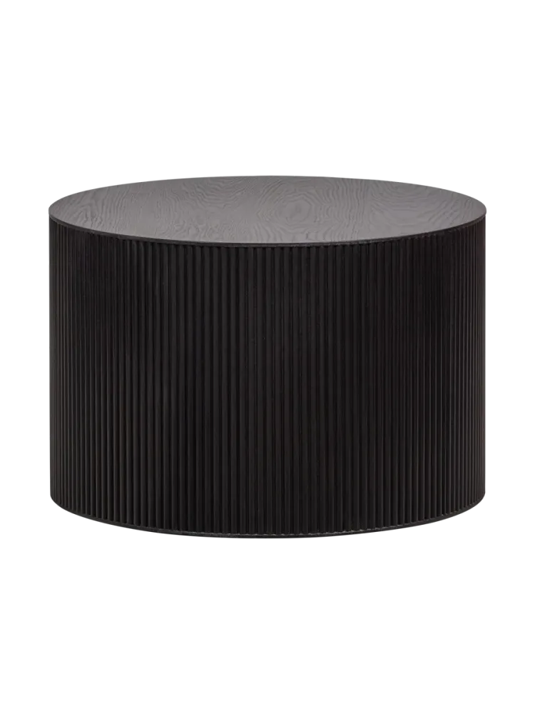 mutoni - Beistelltisch Sanne rund, One Size, Schwarz