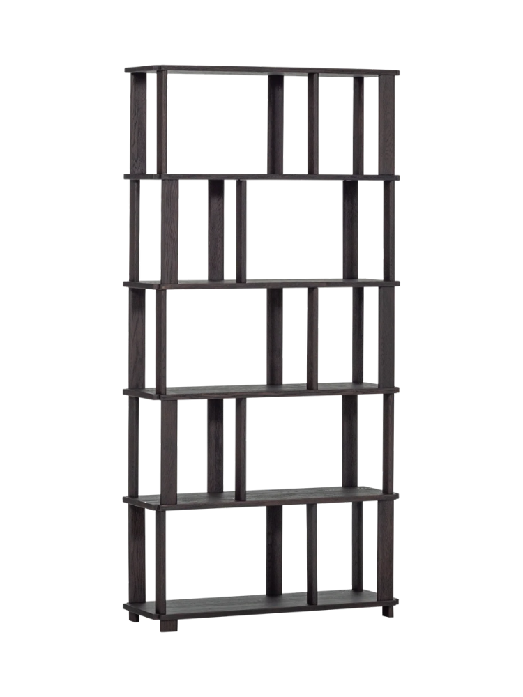 Design Regal „Risso“ aus massiven Eichenholz De Eekhoorn