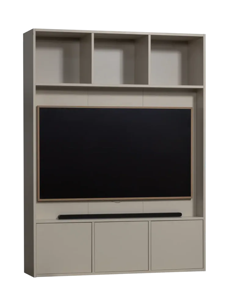Modularer Design Schrank & Fernsehmöbel „Meggy“ De Eekhoorn