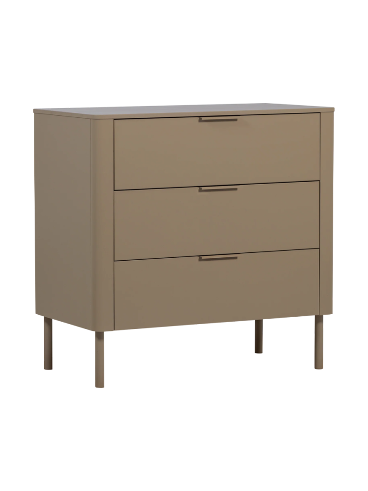 Design Kommode „Gunaro“ aus nachhaltigem Massivholz De Eekhoorn