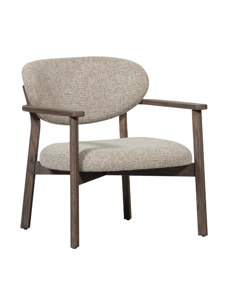Massivholz Design Sessel „Udaro“ De Eekhoorn