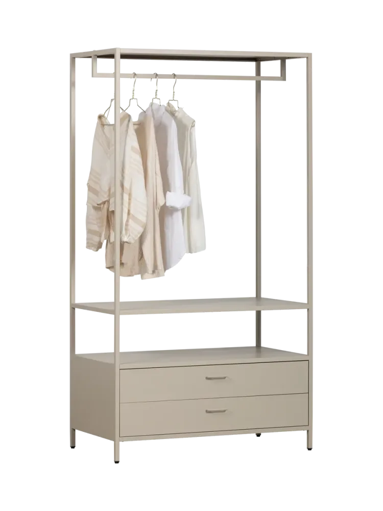 Design Garderobe/offener Kleiderschrank „Ferries“ De Eekhoorn