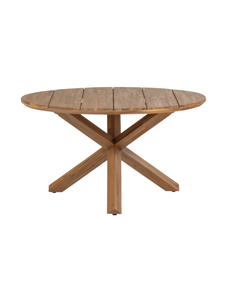 Massiver Gartentisch „Kiro“ Ø 135 cm De Eekhoorn