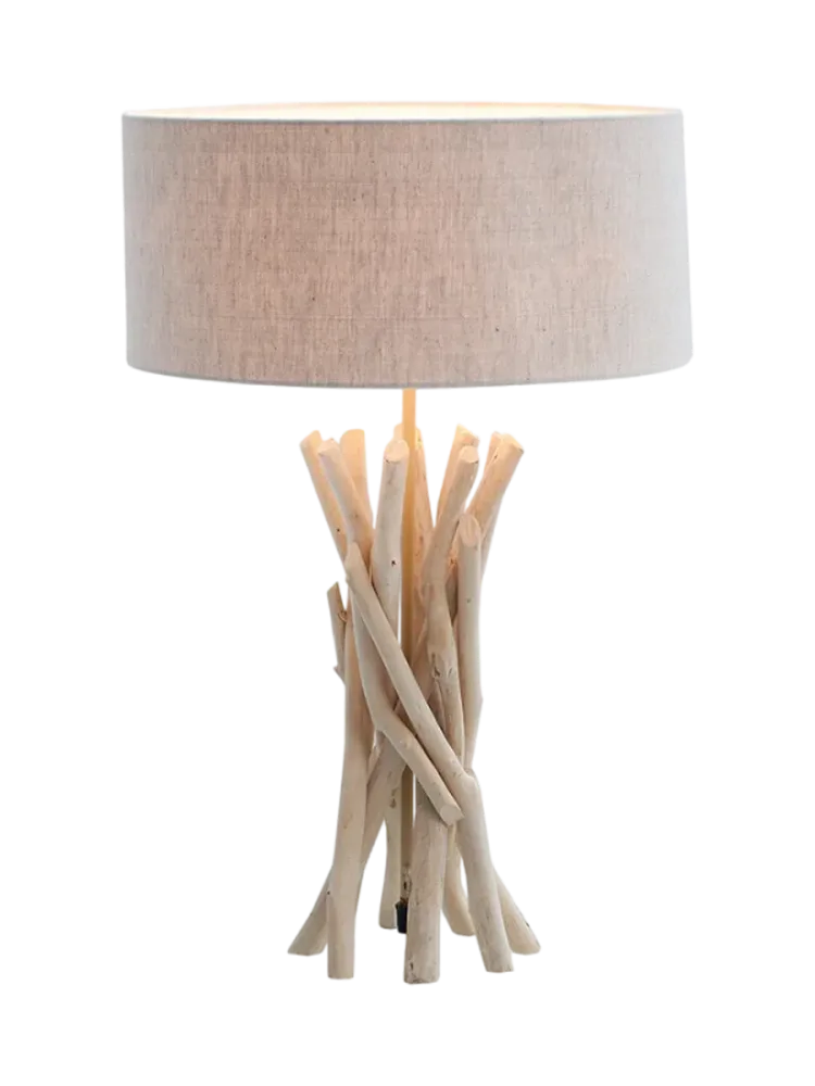 Handgefertigte Tischlampe „Wild Nature II“ Invicta Interiors
