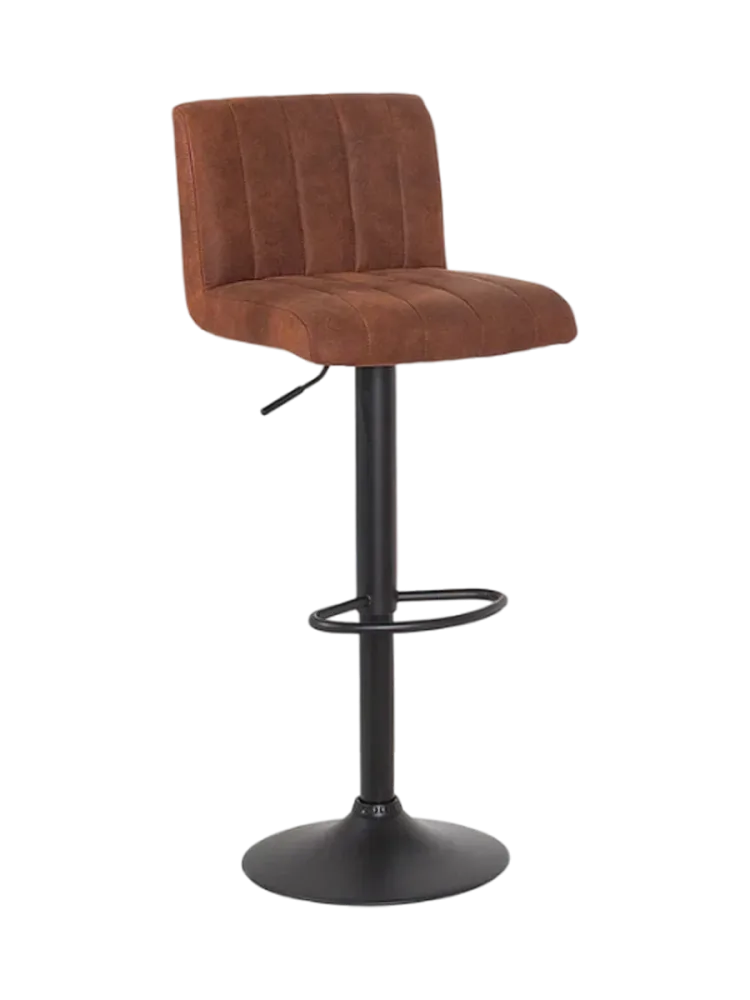Höhenverstellbarer Barhocker „Portland“ mit Armlehnen Invicta Interiors