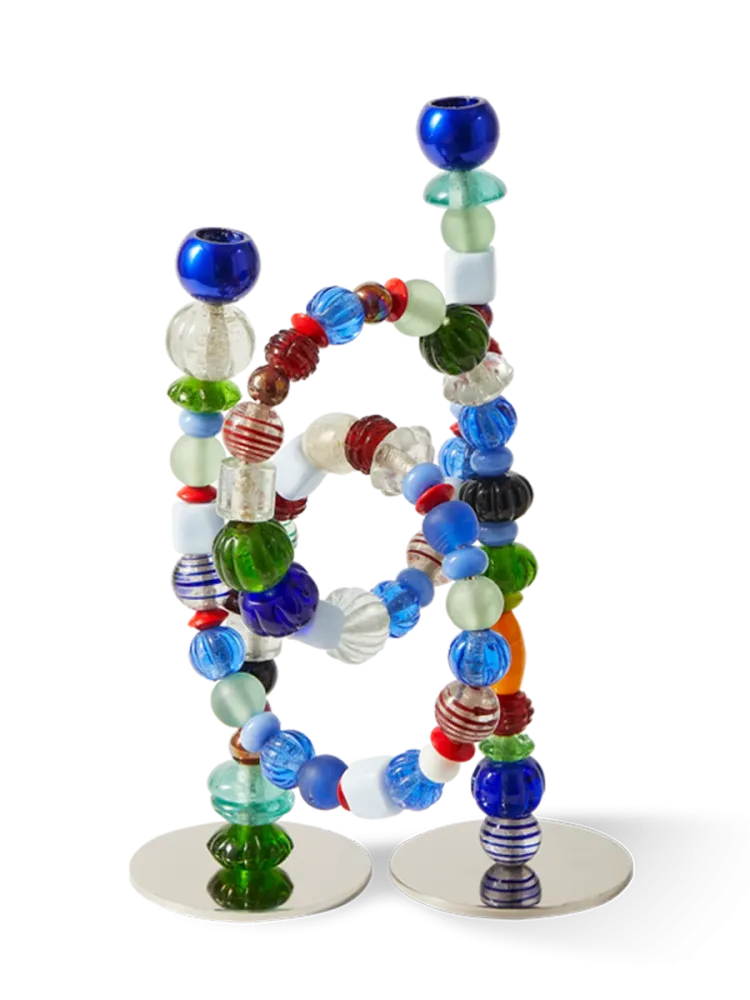 Grosser Design Kerzenständer „Beads“ Pols Potten