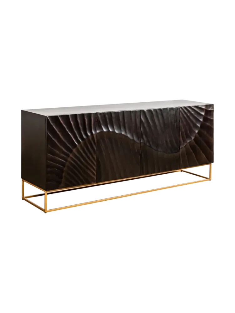 Grosses Massivholz Sideboard „Skorpion“ Invicta Interiors