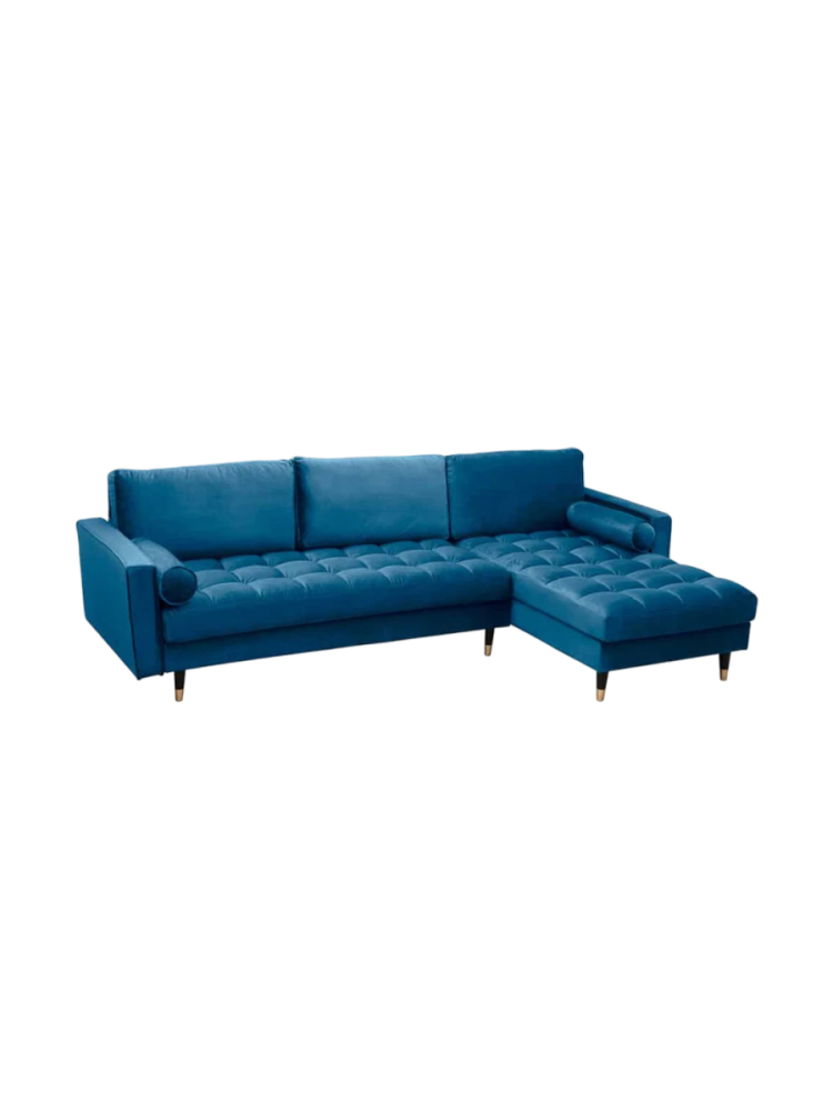 Design Ecksofa „Cozy Velvet“ mit Samtbezug Invicta Interiors
