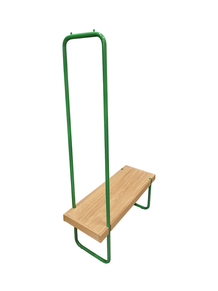 Design Sitzbank „Ben“ mit integrierter Garderobe MR.WOOD