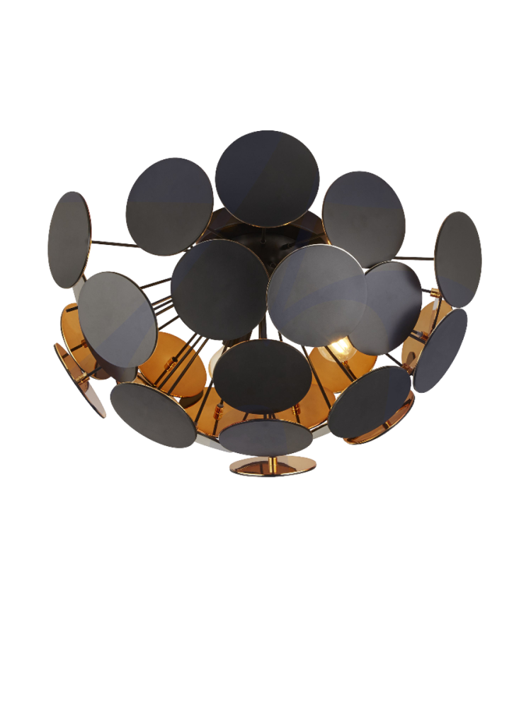 Dimmbare Design Deckenlampe „Discus“ Searchlight