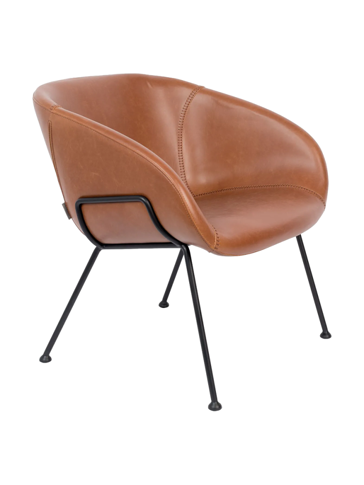 Hochwertiger Design Loungesessel „Feston“ Zuiver