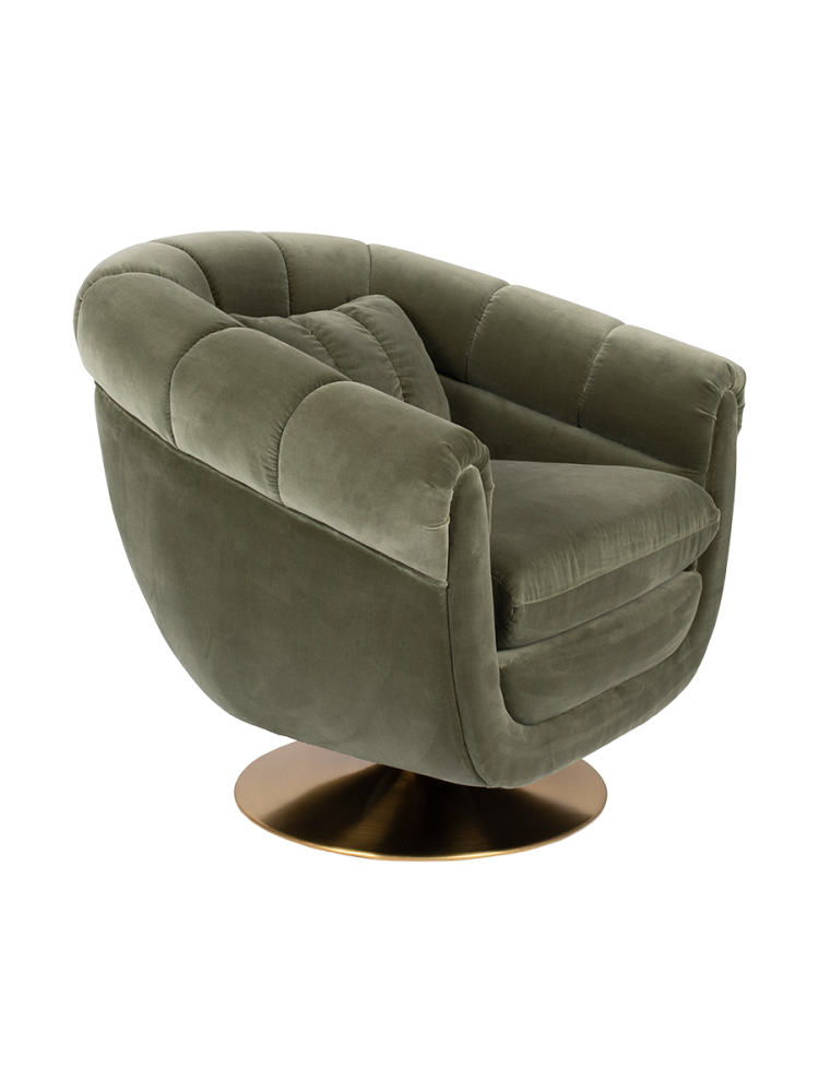 Drehbarer Loungesessel „Member“ Dutchbone