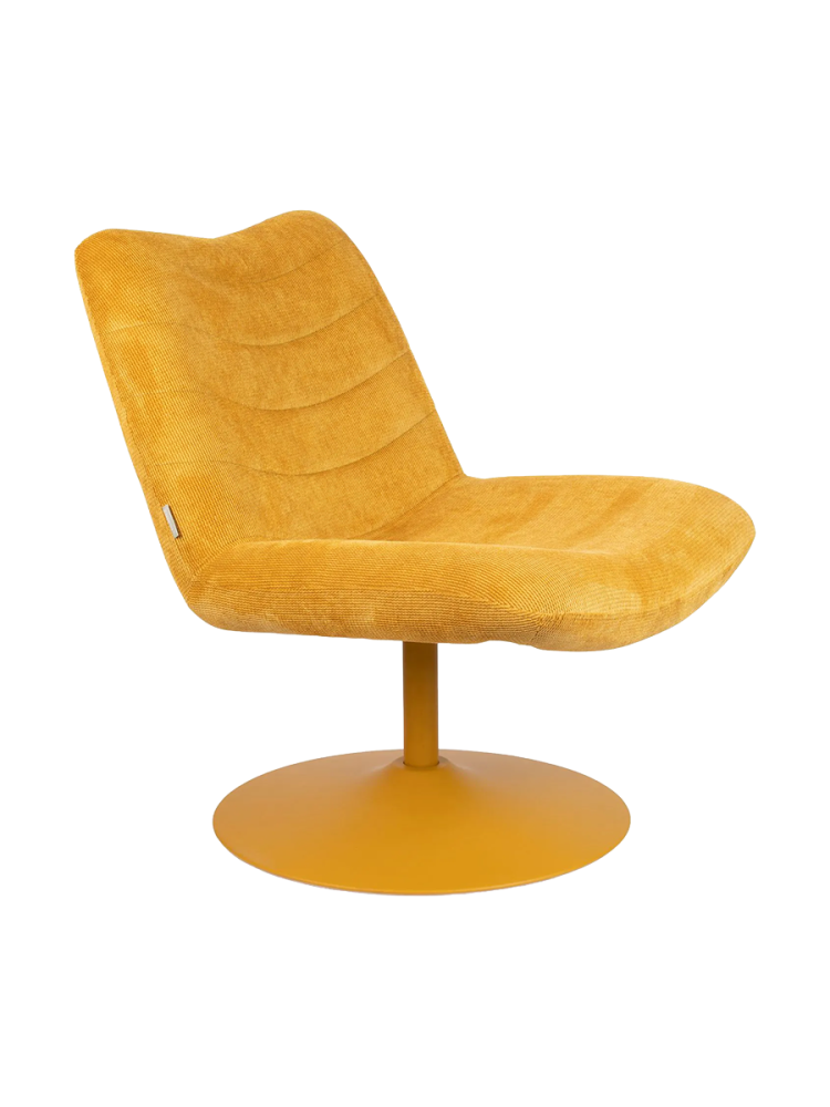 Drehbarer Design Loungesessel „Bubba“ Dutchbone