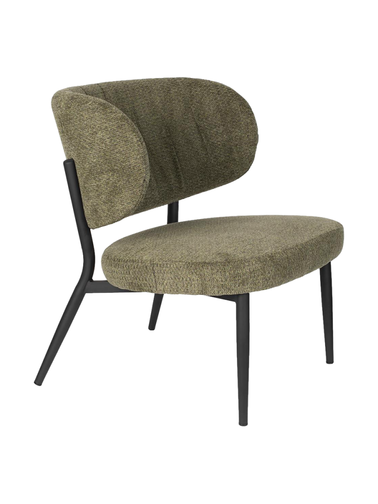 Hochwertiger Loungesessel „Sanne“ White Label by Bloomingloft
