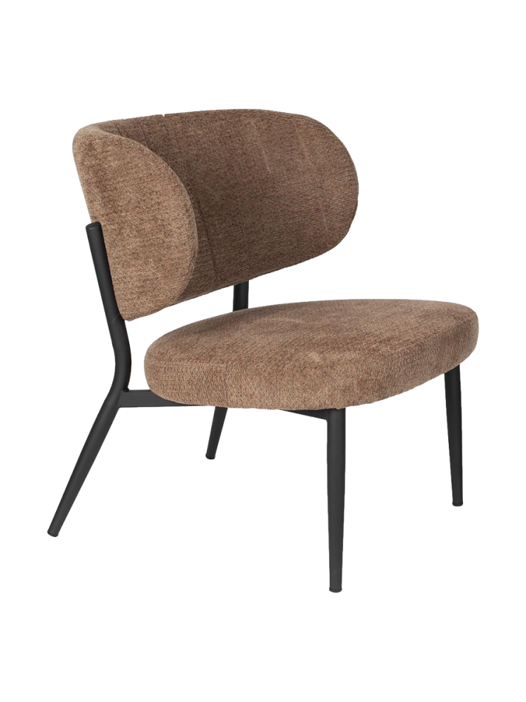 Hochwertiger Loungesessel „Sanne“ White Label by Bloomingloft