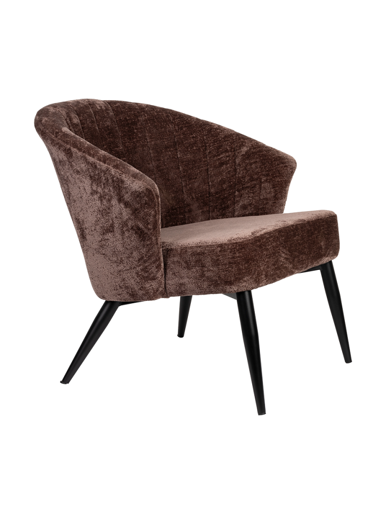 Hochwertiger Design Loungesessel „Georgia“ Dutchbone