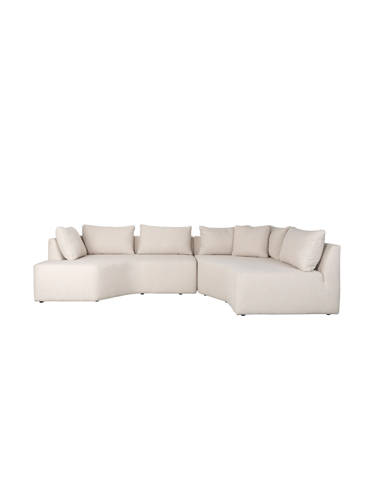 Hochwertiges 5-Sitzer Design Ecksofa „Prosper“ Zuiver