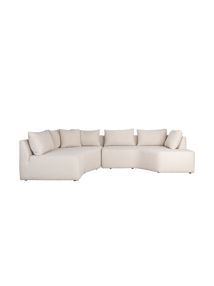 Hochwertiges 5-Sitzer Design Ecksofa „Prosper“ Zuiver