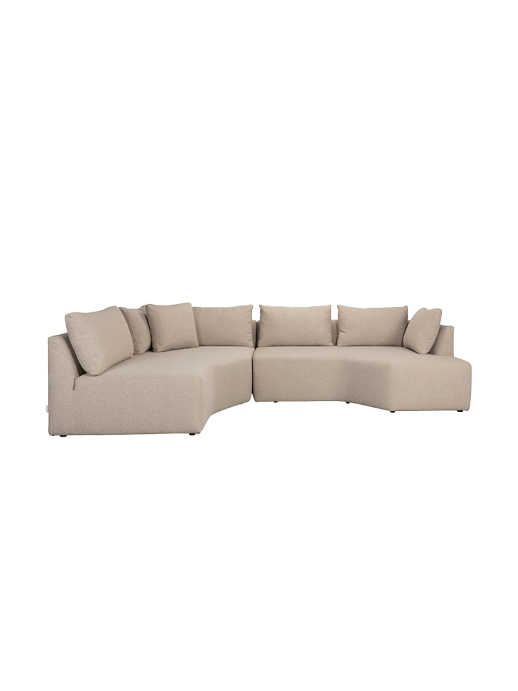 Hochwertiges 5-Sitzer Design Ecksofa „Prosper“ Zuiver