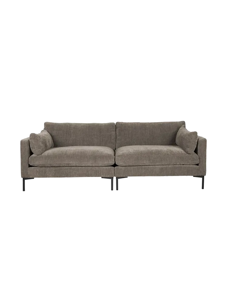 Hochwertiges 3-Sitzer Design Sofa „Summer“ Zuiver
