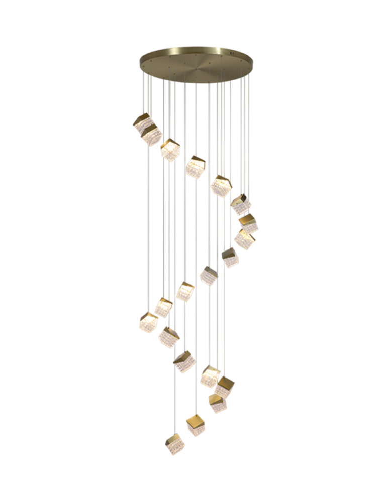 Multi-Drop Design LED Pendellampe 