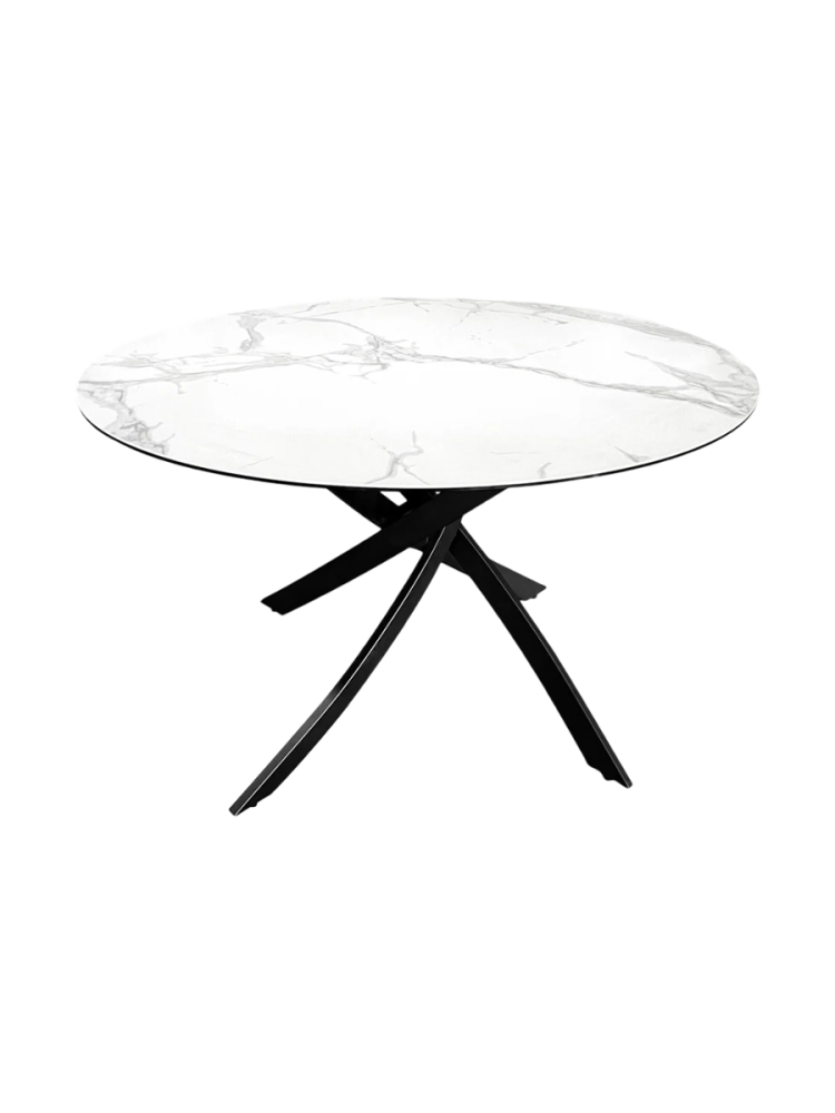 Runder Design Esstisch „Alpino“ aus Keramik Ø 120 cm Invicta Interiors