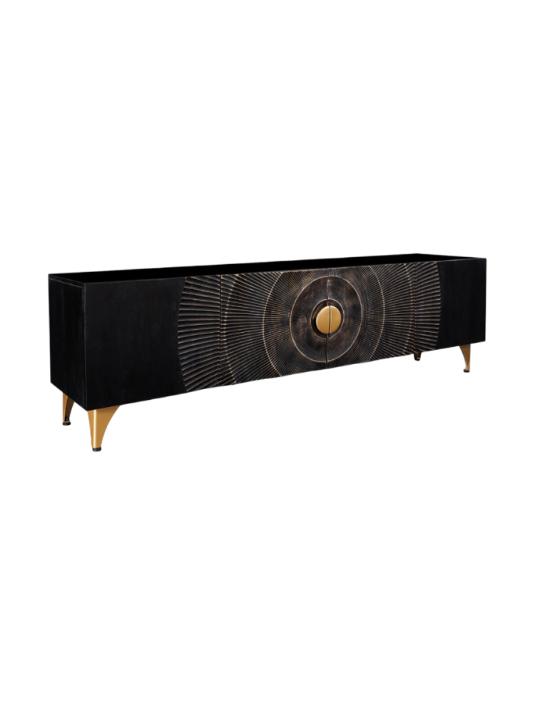 Massivholz Design Lowboard „Brilliant Sunset“ Invicta Interiors