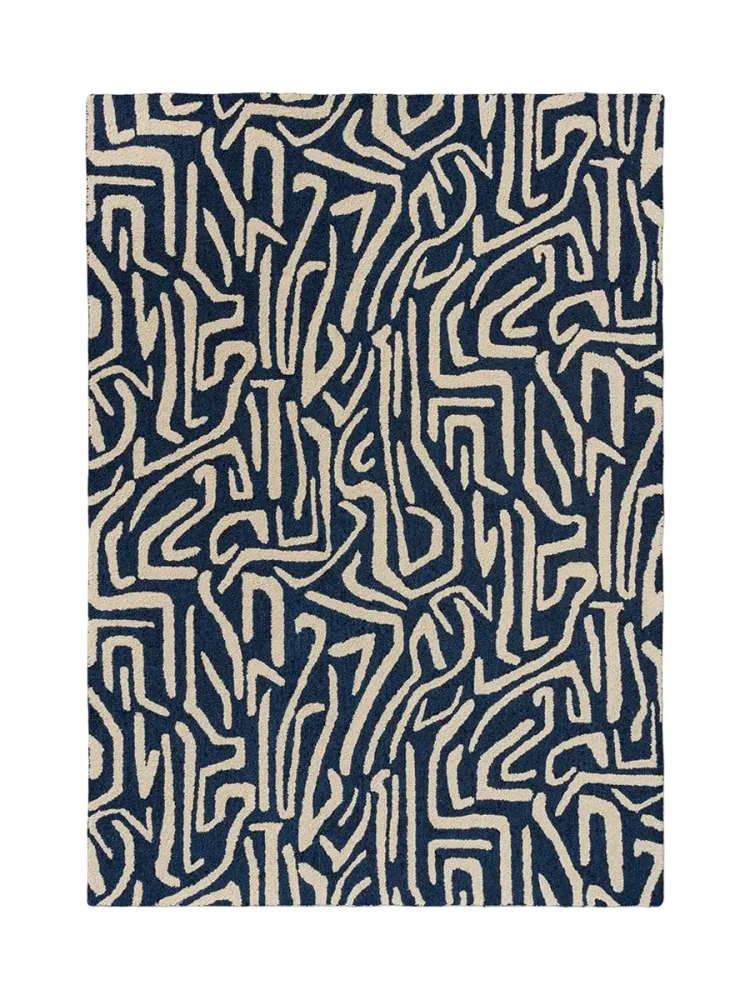 Hochwertiger In-/Outdoor Designer Teppich „Melodic“, verschiedene Grössen Harlequin