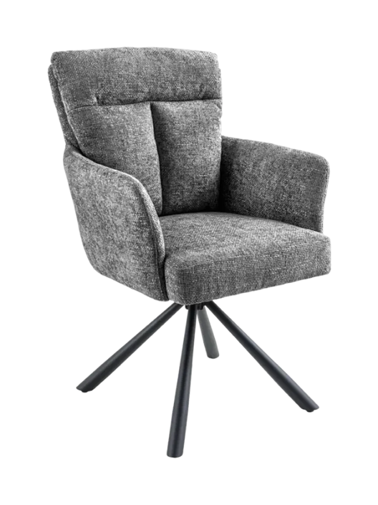 360° Drehbarer Armlehnstuhl „Big Nevis“ Invicta Interiors