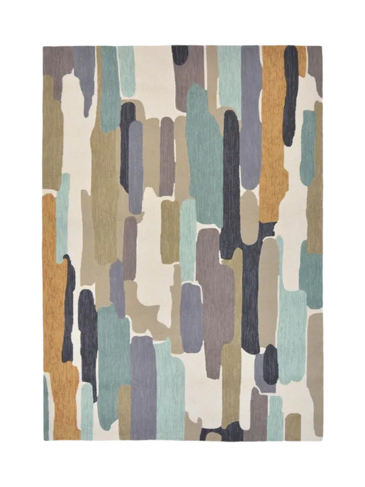 Hochwertiger In-/Outdoor Designer Teppich „Trattino“, verschiedene Grössen Harlequin