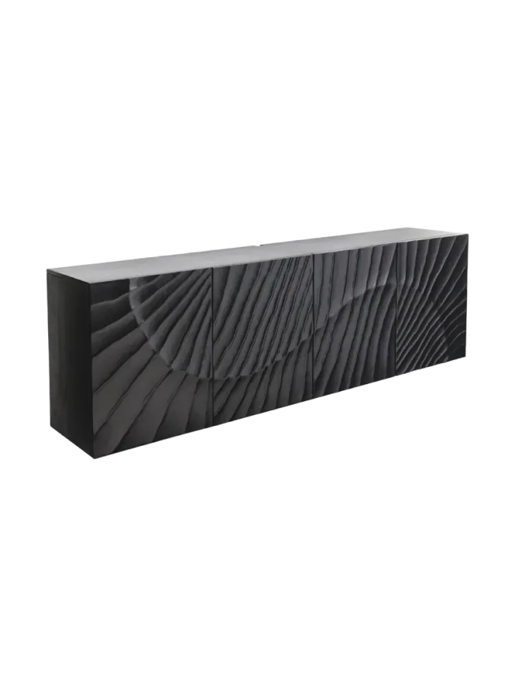 Wandhängendes Massivholz Design Sideboard „Skorpion“ Invicta Interiors