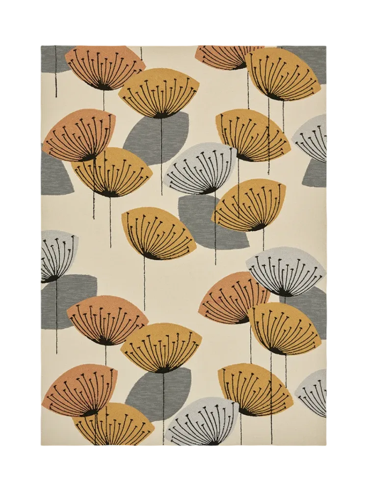 Hochwertiger In-/Outdoor Designer Teppich „Clocks“, verschiedene Grössen Sanderson