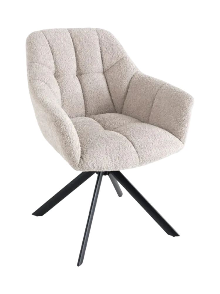 Drehbarer Armlehnstuhl „Papillo“ Invicta Interiors