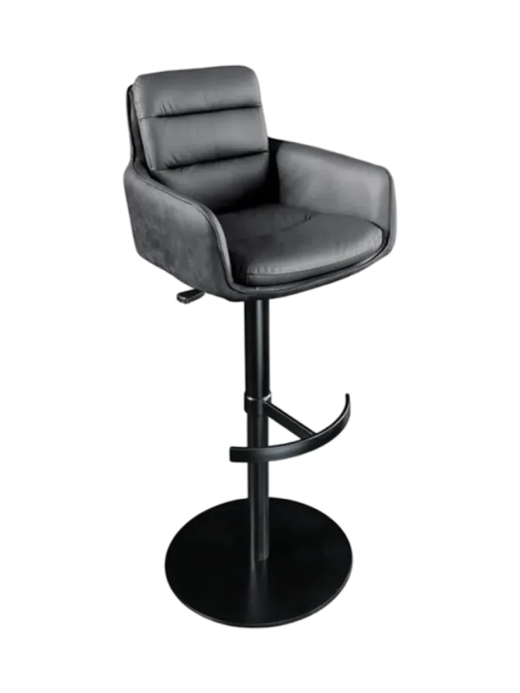 360° drehbarer Echtleder Barstuhl „Big Lewis“ Invicta Interiors