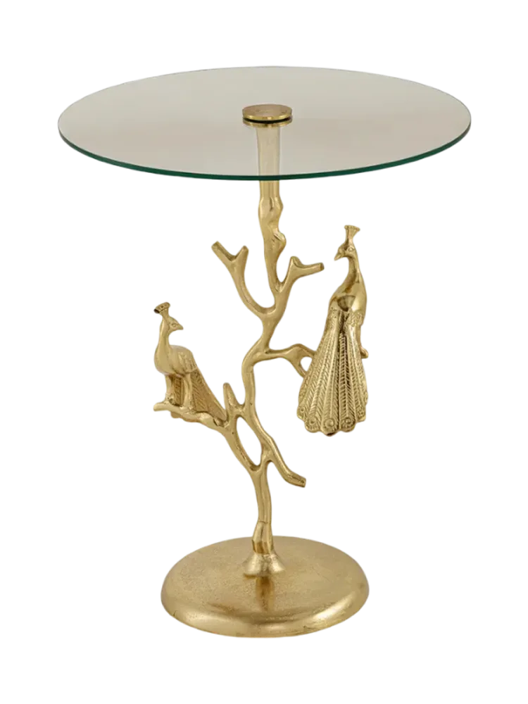 Design Beistelltisch „Wildlife Peacock II“ Invicta Interiors