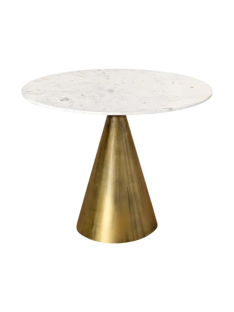 Runder Marmor Design Esstisch „Elegancia“ Ø 100 cm Invicta Interiors