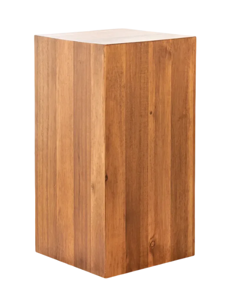 Deko- und Blumensäule „Columna II“ aus Massivholz Invicta Interiors