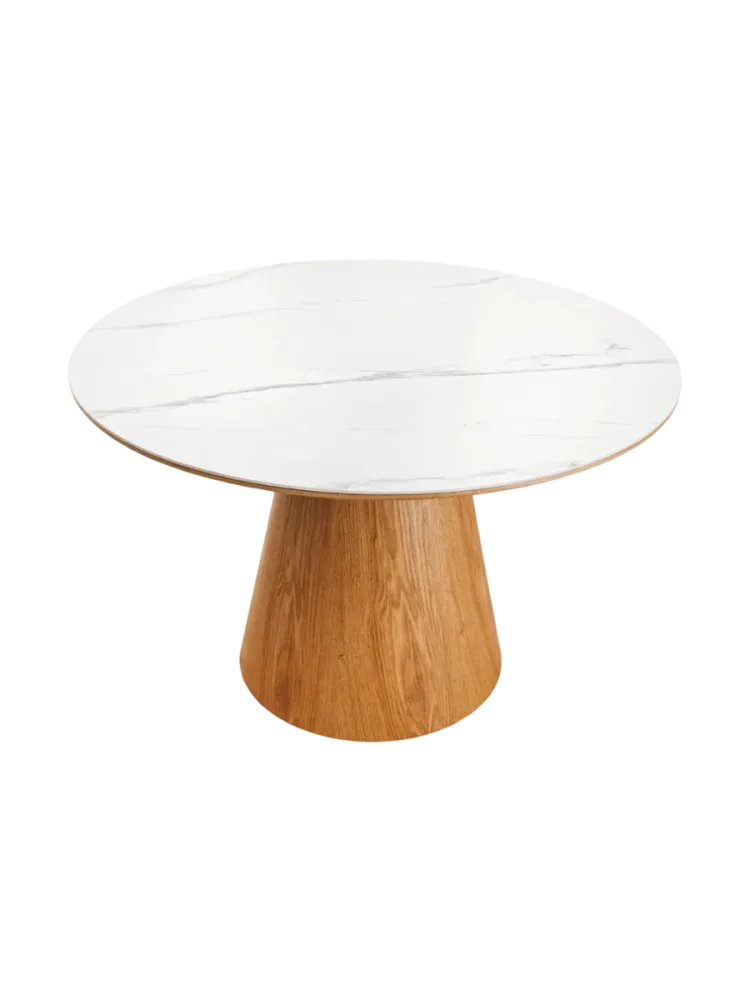 Runder Keramik Design Esstisch „Uniquo“ Ø 120 cm Invicta Interiors