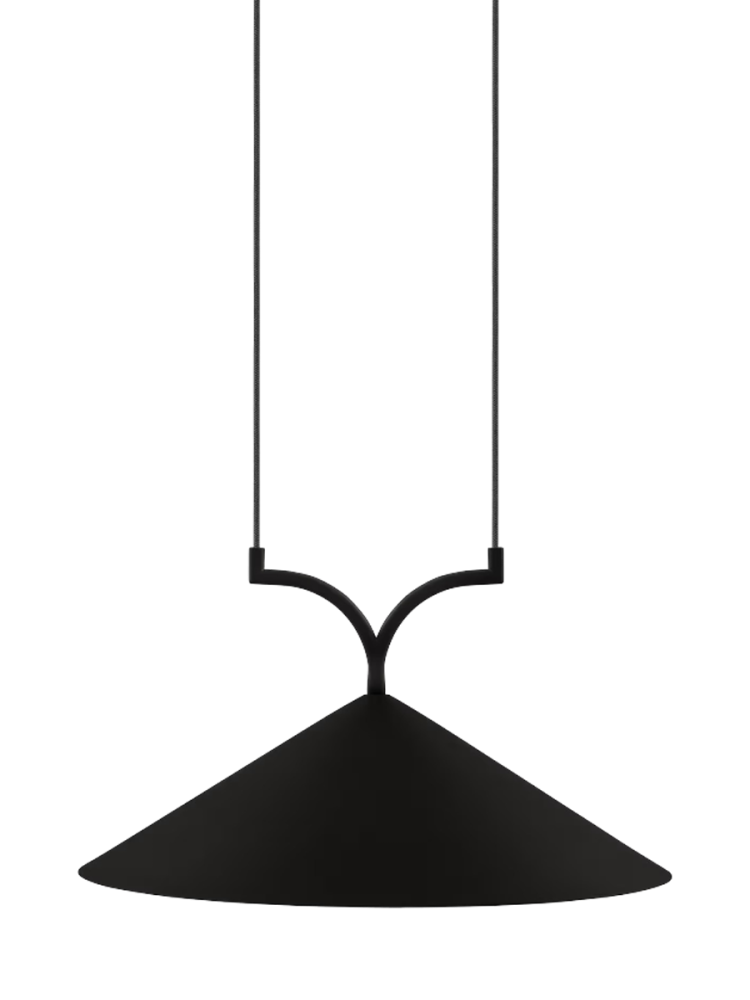 Design Pendellampe „Curve“ Ø 50 cm Globen Lighting