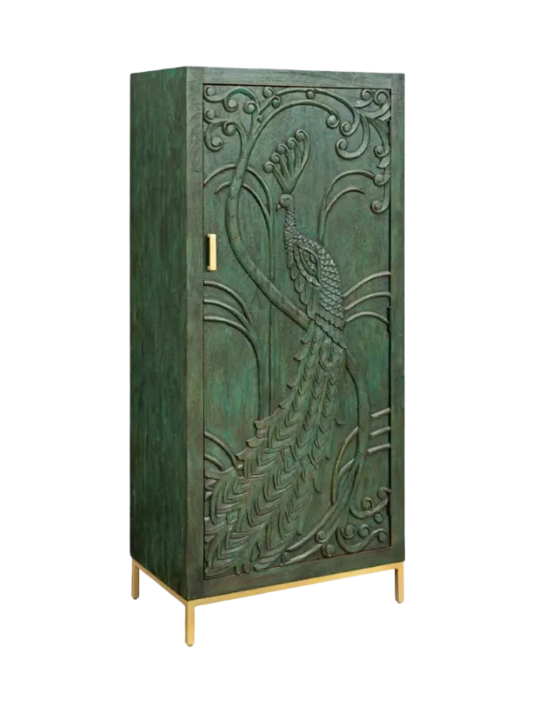Handgefertigtes Massivholz Design Highboard „Lord“ Invicta Interiors