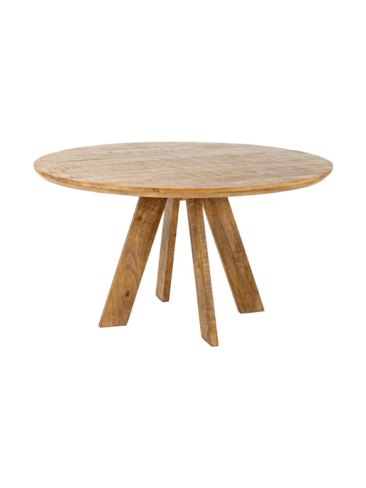 Runder Massivholz Esstisch „Artwood“ Invicta Interiors