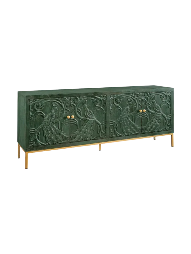 Handgefertigtes Massivholz Design Sideboard „Lord“ Invicta Interiors