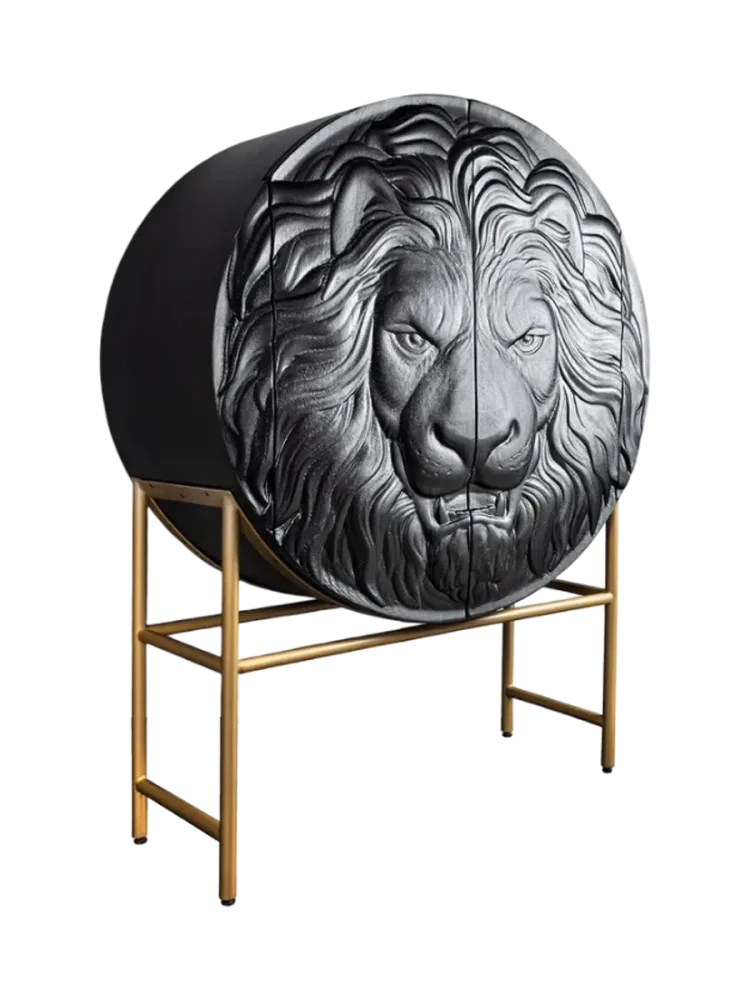 Grosses, massives Design Hihgboard „Lion“ Invicta Interiors
