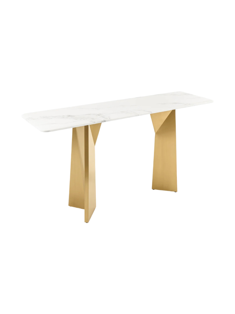 Grosser Marmor Design Konsolentisch „Extravaganca“ Invicta Interiors
