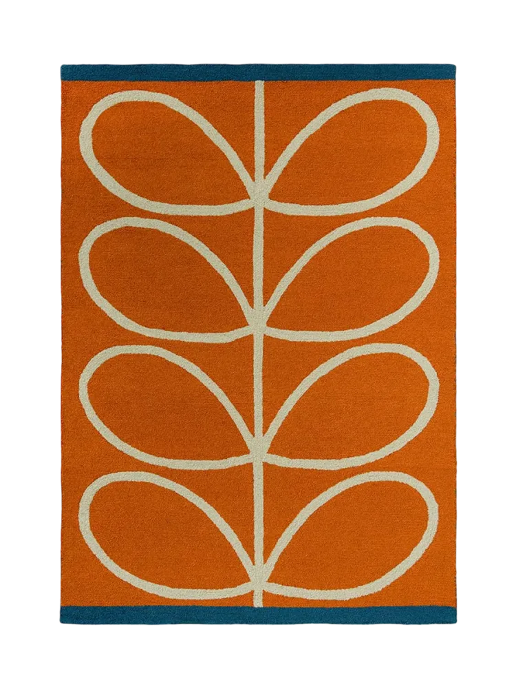 Hochwertiger In-/Outdoor Designer Teppich „Linear Stem“, verschiedene Grössen ORLA KIELY