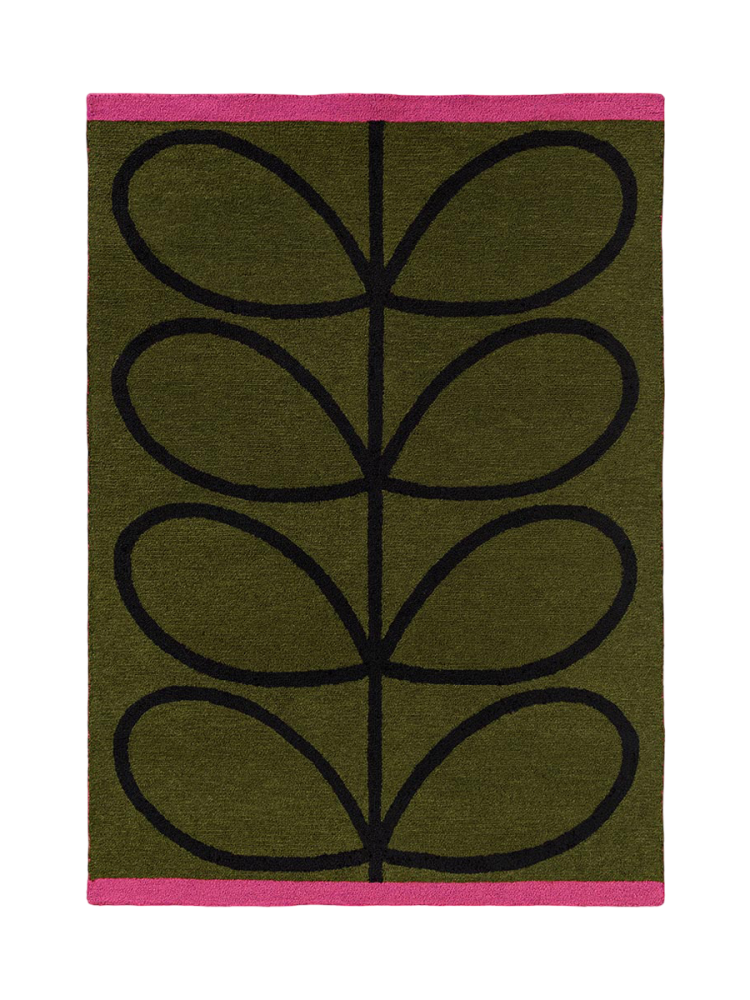 Hochwertiger In-/Outdoor Designer Teppich „Linear Stem“, verschiedene Grössen ORLA KIELY
